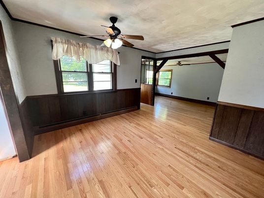 Empty room, Interior, Wood Texture Flooring