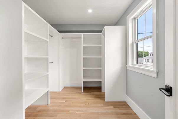 Interior, Recessed Lighting, Walk-in Closets, Wood Texture Flooring
