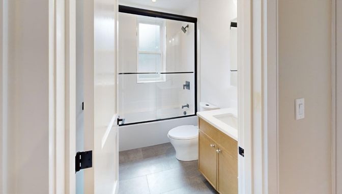 Bathroom, Glass Shower, Interior