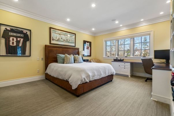 Bedroom, Home Office, Interior, Recessed Lighting