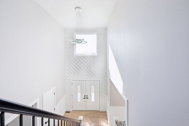 Interior, Pendant Lights, Wood Texture Flooring