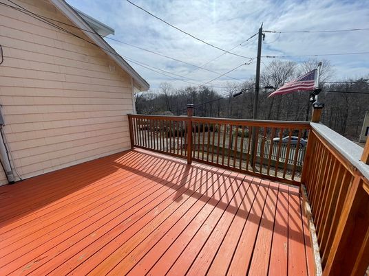 Exterior, Wood Texture Flooring
