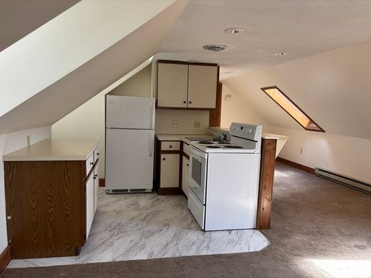 Interior, Kitchen, Marble, Recessed Lighting