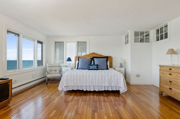 Bedroom, Interior, Water, Wood Texture Flooring