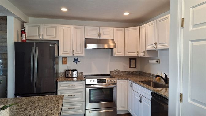 Interior, Kitchen, Recessed Lighting, Stainless Steel Appliances