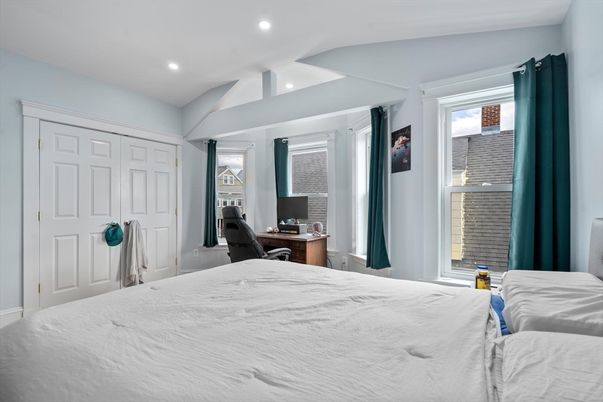 Bedroom, Home Office, Interior, Recessed Lighting