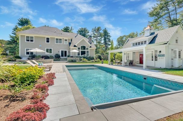 Exterior, Pool, Solar Panels