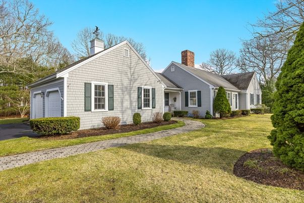 Attached, Backyard, Exterior, Facade, Farmhouse