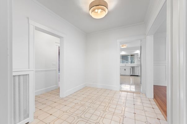 Empty room, Interior, Kitchen, Wood Texture Flooring