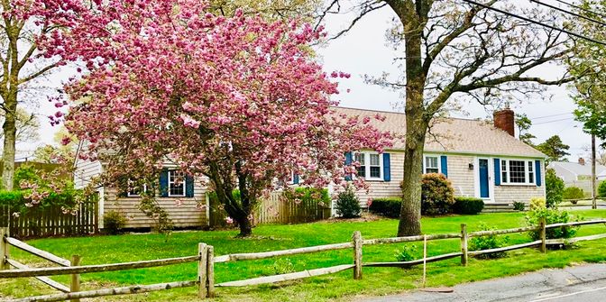 Backyard, Exterior, Facade, Cape Cod