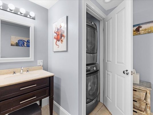 Bathroom, Interior, Utility Closets, Washer