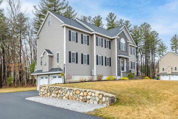 Attached, Detached Garage, Exterior, Facade, Farmhouse