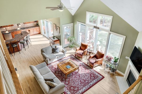 Fireplace, Interior, Living room, Wood Texture Flooring