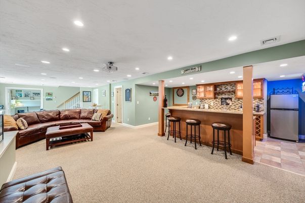 Interior, Kitchen, Living room, Recessed Lighting