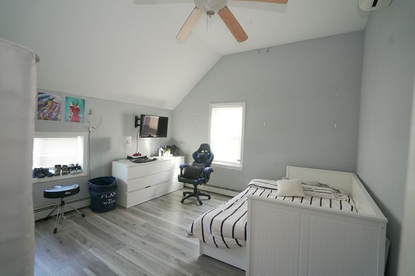Bedroom, Home Office, Interior, Wood Texture Flooring