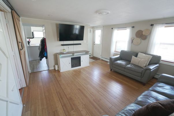 Fireplace, Interior, Wood Texture Flooring