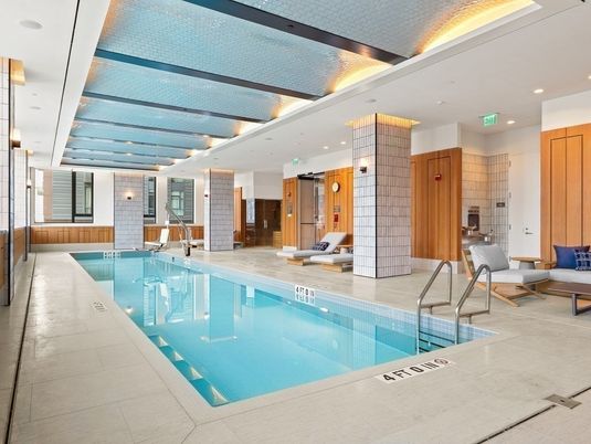 Interior, Pool, Recessed Lighting