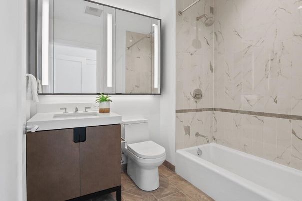 Bathroom, Interior, Marble Walls