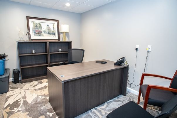 Home Office, Interior, Recessed Lighting