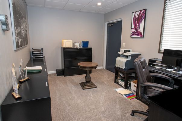 Home Office, Interior, Recessed Lighting