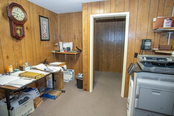 Home Office, Interior, Wooden Walls