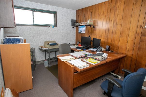 Home Office, Interior, Wooden Walls
