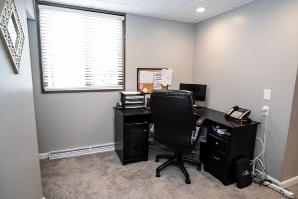 Home Office, Interior, Recessed Lighting