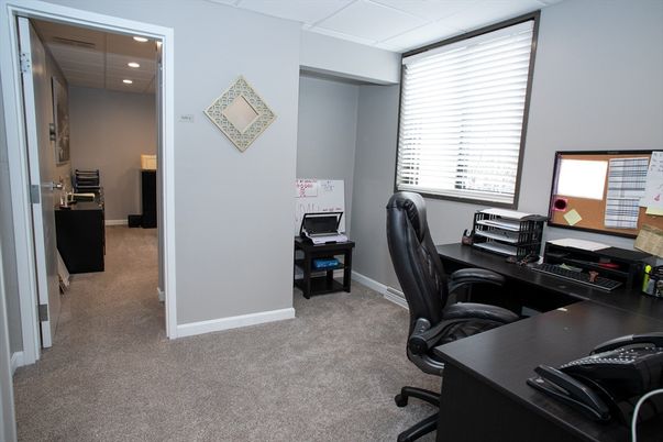 Home Office, Interior, Recessed Lighting