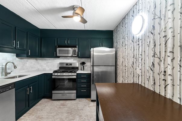 Interior, Kitchen, Stainless Steel Appliances