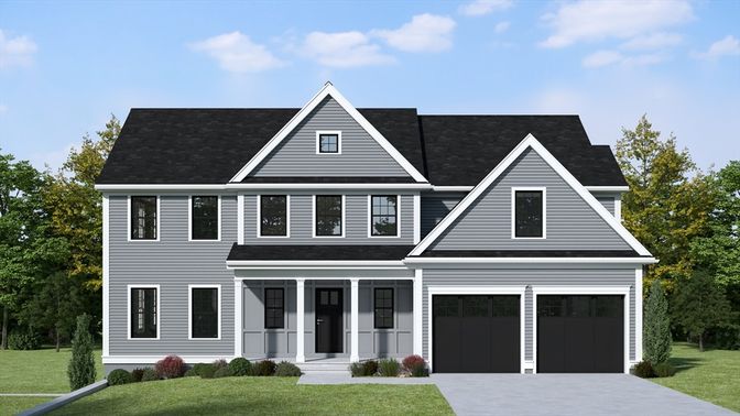 Attached, Exterior, Facade, Farmhouse
