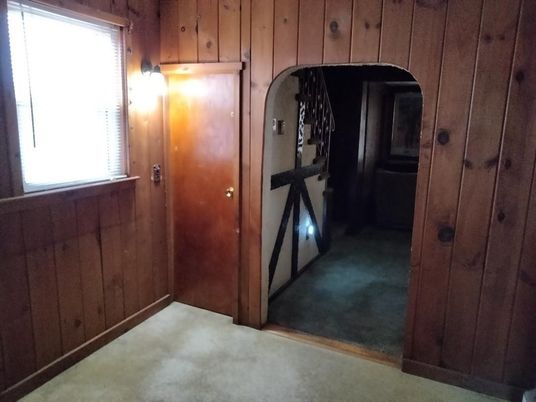 Empty room, Interior, Wooden Walls