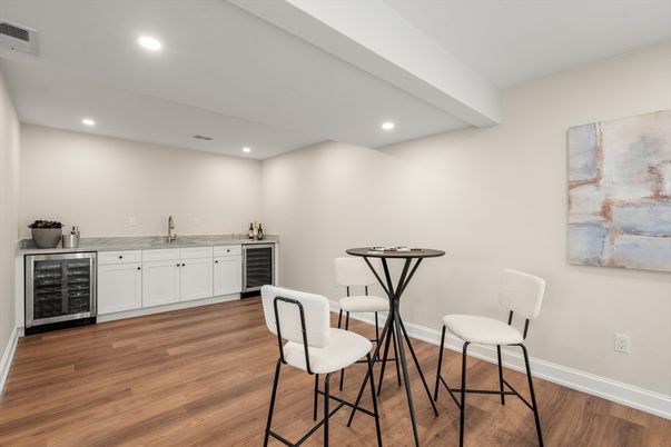 Interior, Recessed Lighting, Wood Texture Flooring