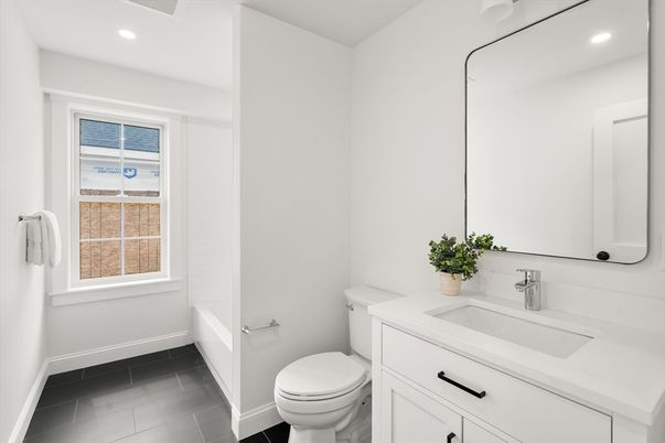 Bathroom, Interior, Recessed Lighting