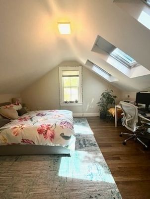 Bedroom, Home Office, Interior, Wood Texture Flooring