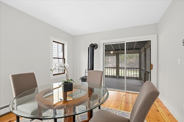 Dining room, Interior, Wood Texture Flooring