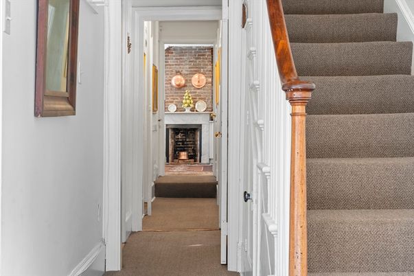 Fireplace, Interior, Stone Walls