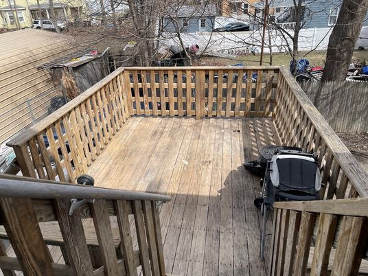 Exterior, Wood Texture Flooring