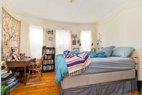 Bedroom, Home Office, Interior, Wood Texture Flooring