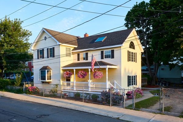 Exterior, Facade, Solar Panels, Queen Anne Victorian
