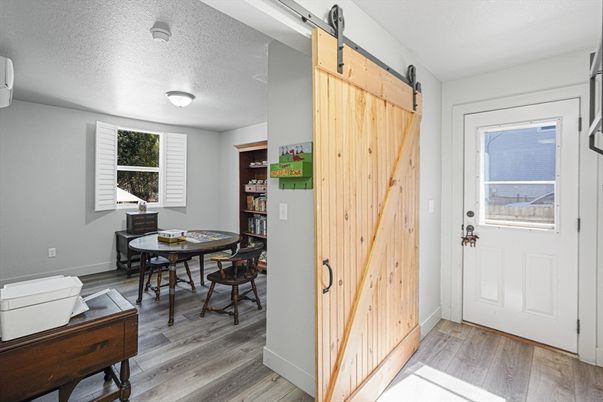 Dining room, Interior, Wood Texture Flooring