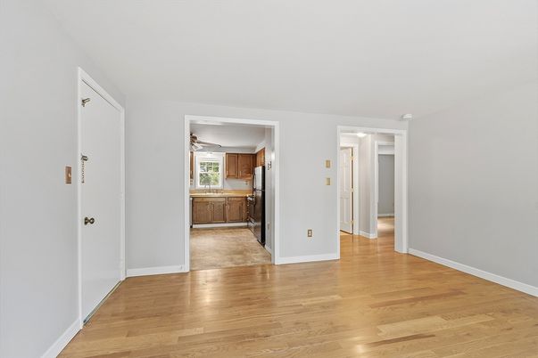 Empty room, Interior, Kitchen, Wood Texture Flooring