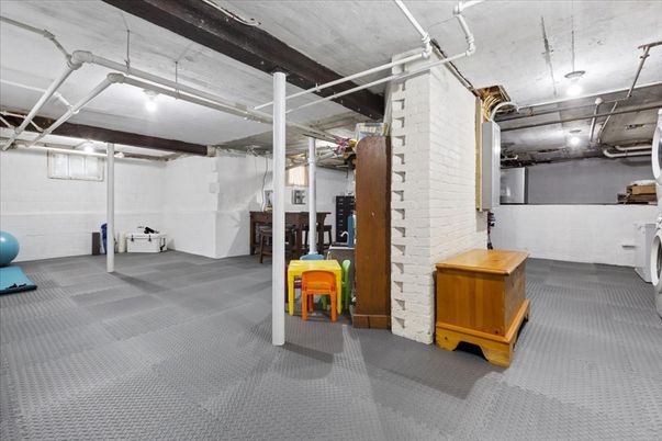 Fitness Equipment, Garage, Interior, Stone Walls