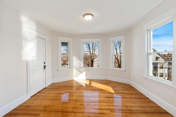 Empty room, Interior, Wood Texture Flooring