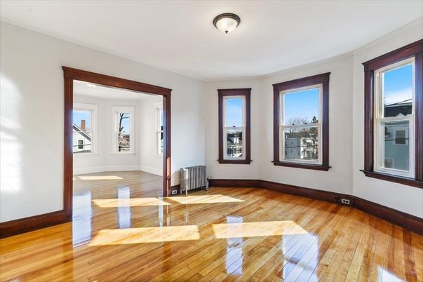 Empty room, Interior, Wood Texture Flooring