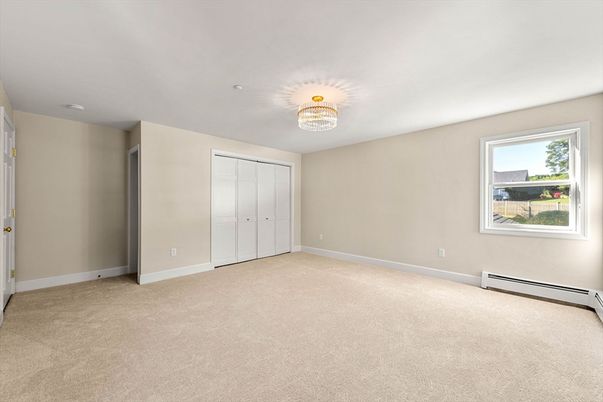 Chandelier, Empty room, Interior