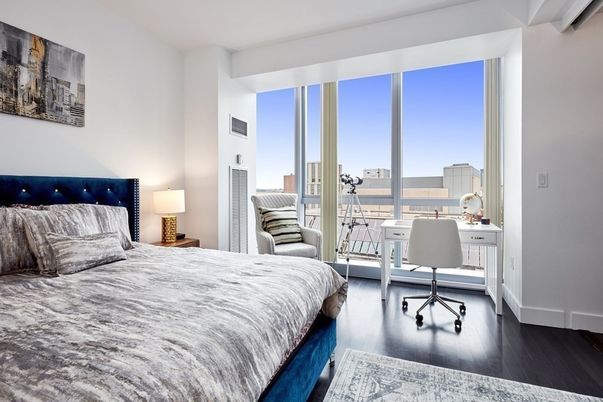 Bedroom, Home Office, Interior, Wood Texture Flooring