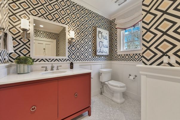 Bathroom, Interior, Recessed Lighting