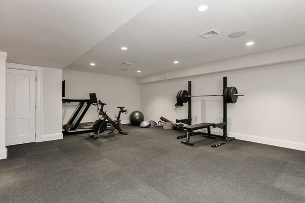 Fitness Equipment, Interior, Recessed Lighting