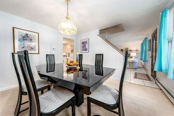 Dining room, Interior, Pendant Lights