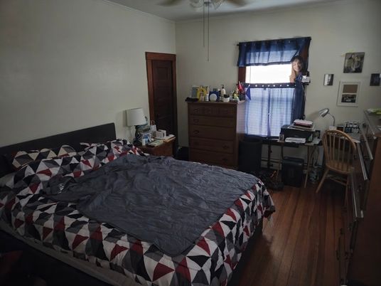 Bedroom, Home Office, Interior, Wood Texture Flooring